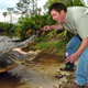 Drunkard Jim Boudreaux taunts the alligator he called “a total pussy” in front of friends.